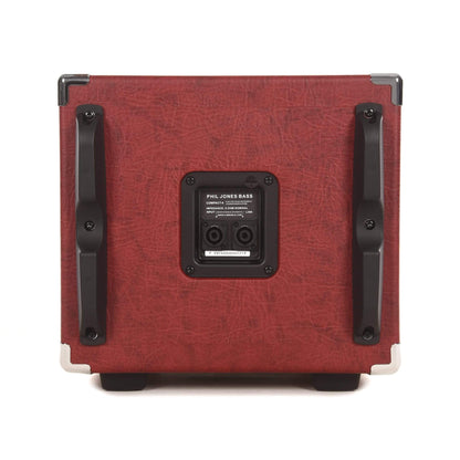 Phil Jones Compact 4 4x5 Piranha Bass Cabinet Red Amps / Bass Cabinets