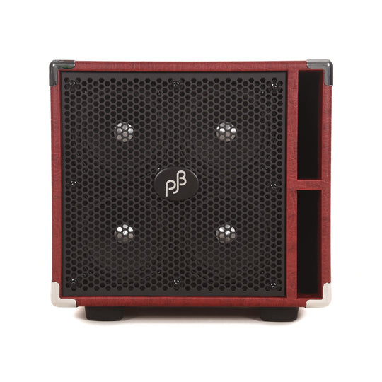 Phil Jones Compact 4 4x5 Piranha Bass Cabinet Red Amps / Bass Cabinets
