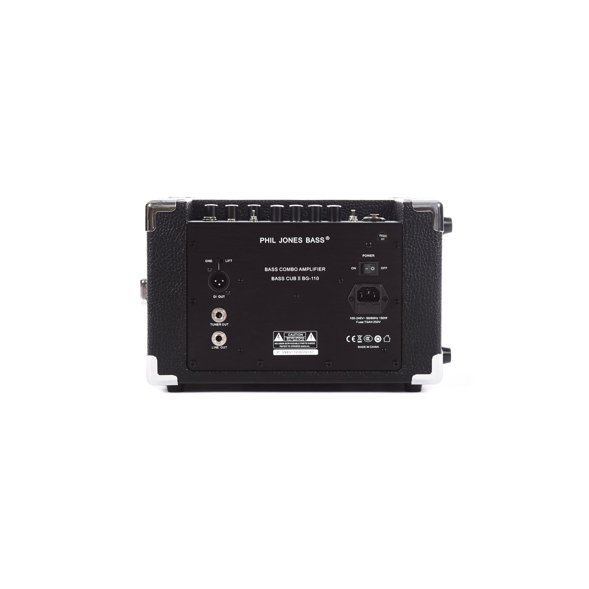 Phil Jones BG-110 Bass CUB II 2x5 Micro Combo Black Amps / Bass Combos