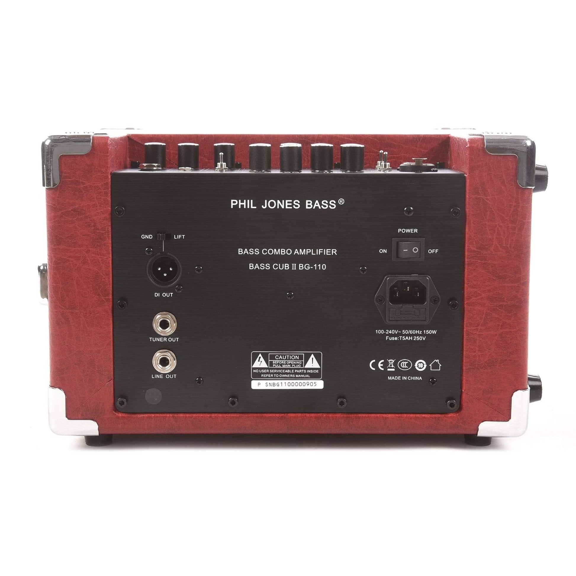 Phil Jones BG-110 Bass CUB II 2x5 Micro Combo Red – Chicago Music 