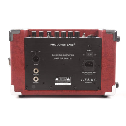 Phil Jones BG-110 Bass CUB II 2x5 Micro Combo Red Amps / Bass Combos