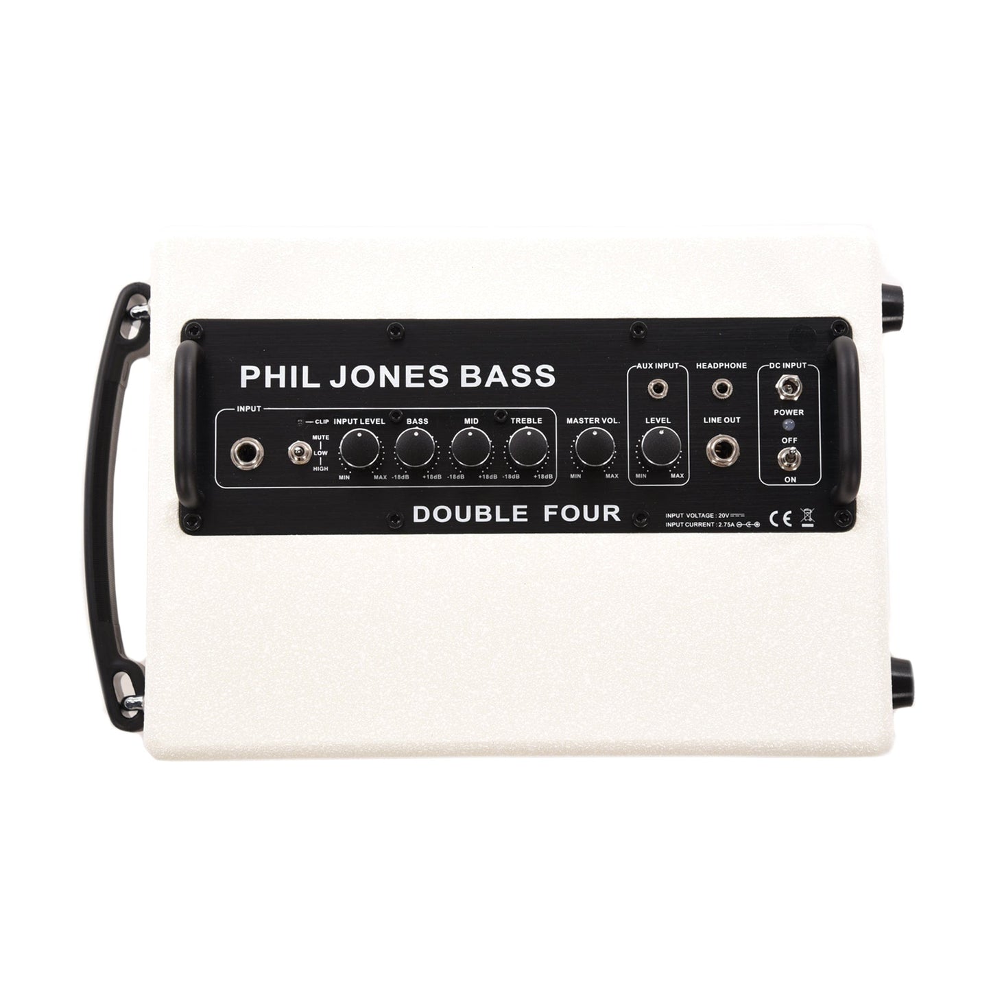 Phil Jones BG-75 Double Four 75W 2x4 Bass Combo White Amps / Bass Combos