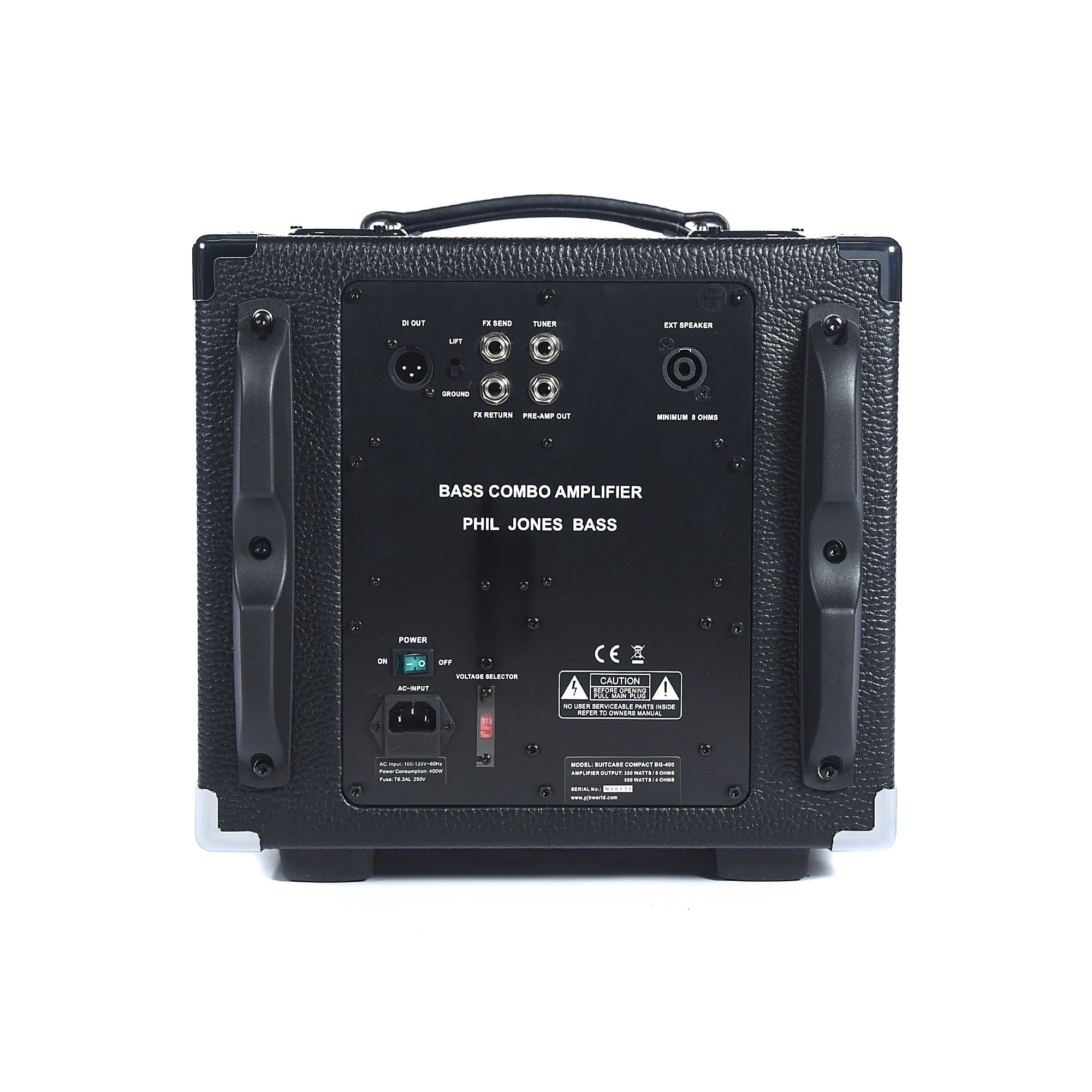 Phil Jones Suitcase Compact BG-400 575W 4x5 Combo Amps / Bass Combos