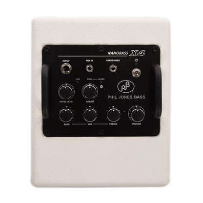 Phil Jones X4 Nano Bass 35w Combo Amp White Amps / Bass Combos