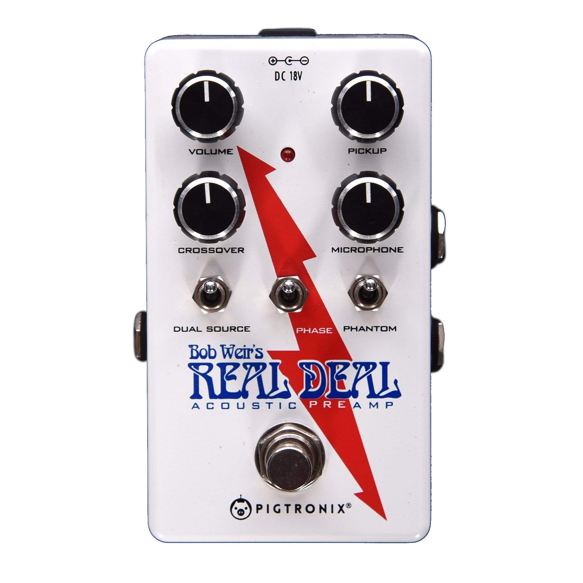 microphone preamp pedal Pigtronix Bob Weir Real Deal Acoustic Preamp Pedal – Chicago Music Exchange