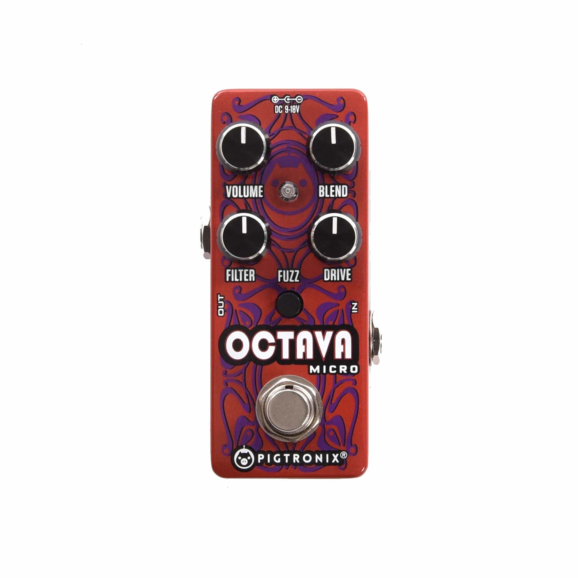 analog octave pedal Pigtronix Octava Analog Octave Fuzz Pedal