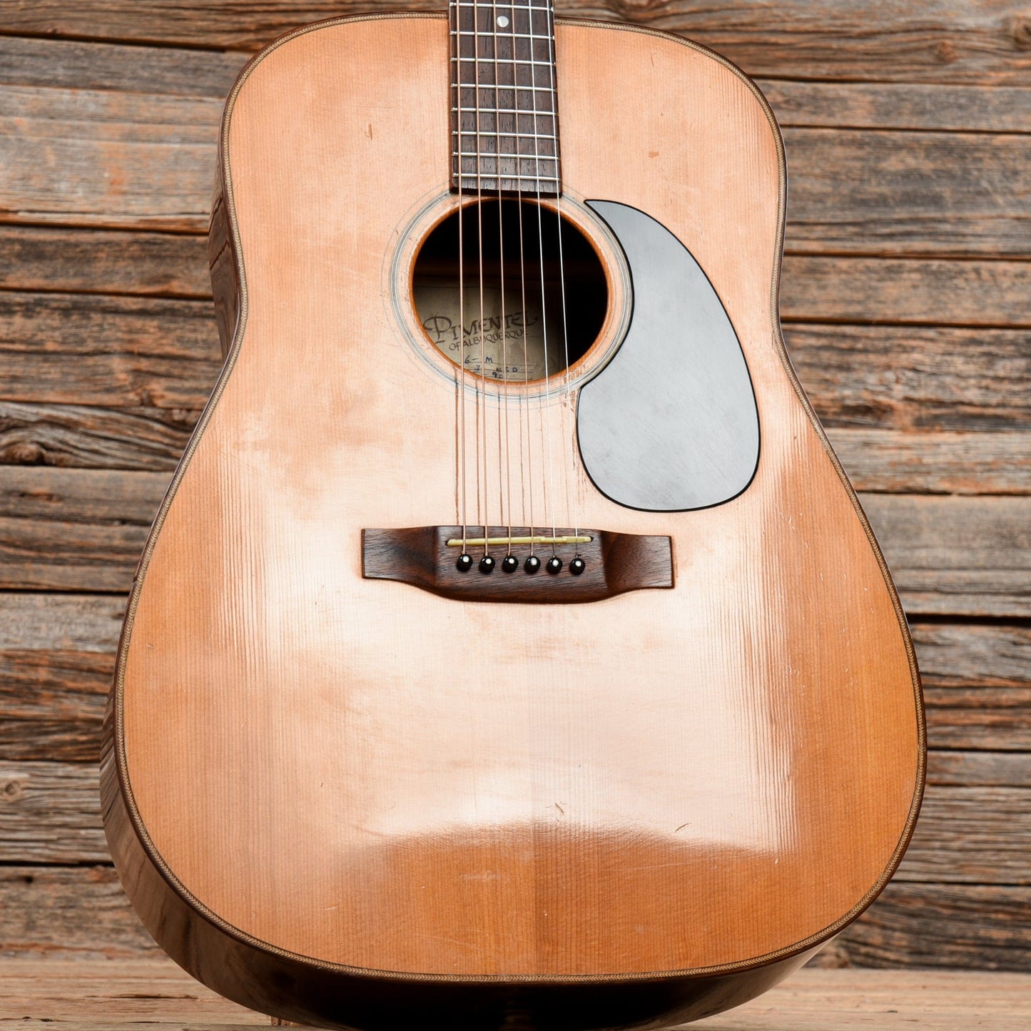 Pimentel Model 6-M Natural 1999 Acoustic Guitars / Dreadnought