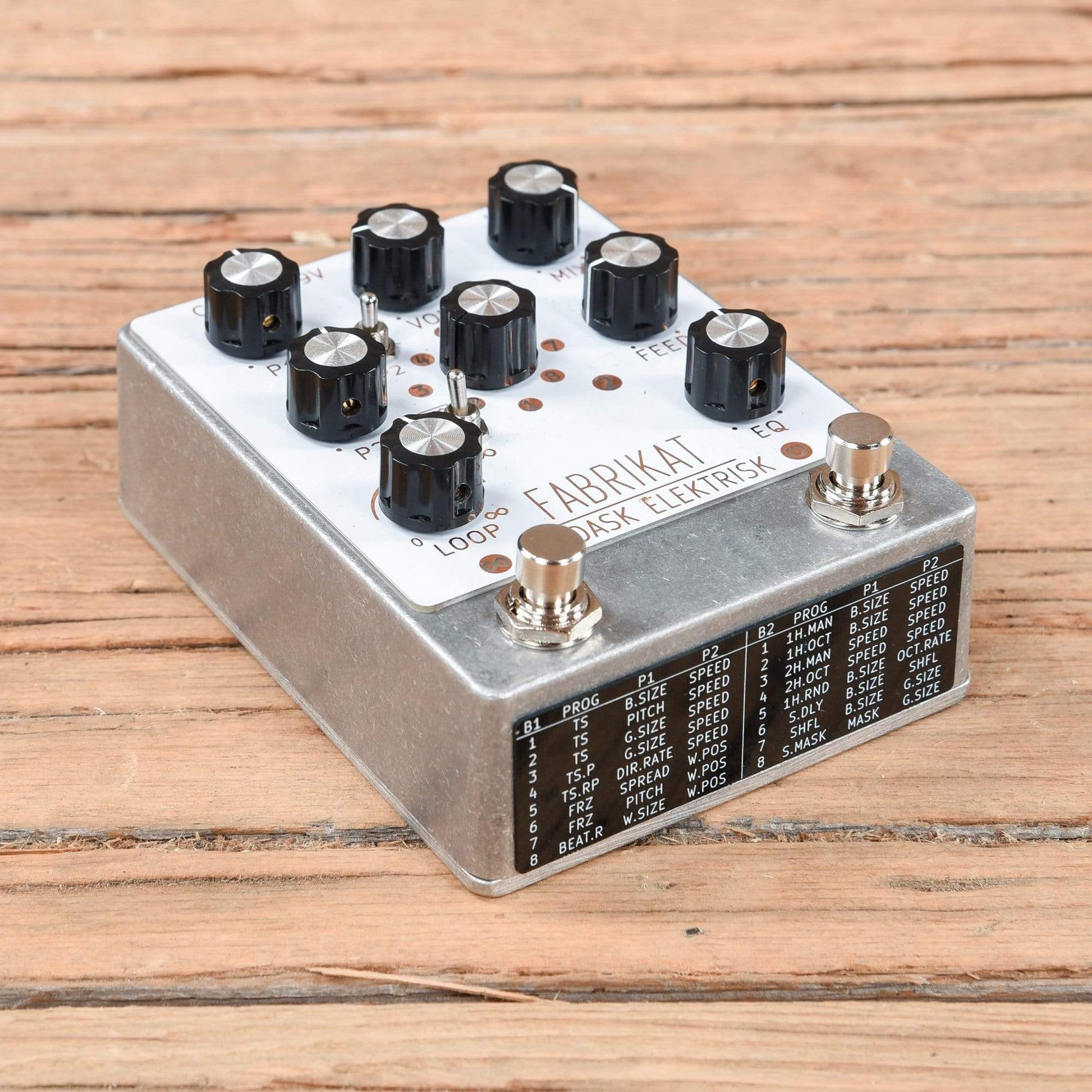 fabrikat pedal Pladask Elektrisk Fabrikat Granular Synthesizer / Sample Playback V3 2019