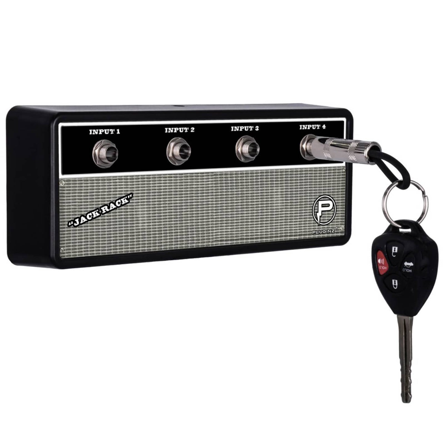 Pluginz Vintage Jack Rack w/Four Keychains and Mounting Hardware Kit Accessories / Merchandise