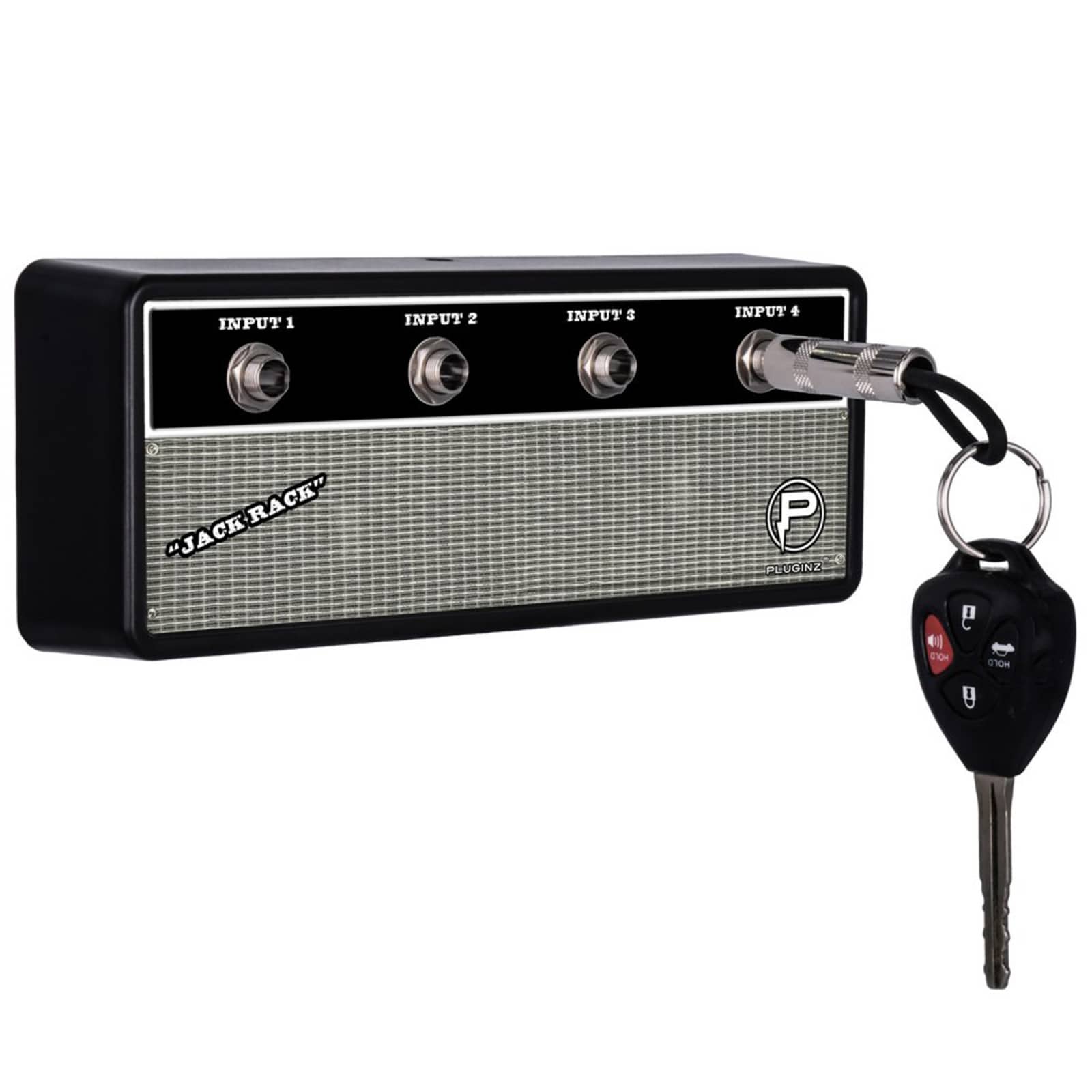 Pluginz Vintage Jack Rack w/Four Keychains and Mounting Hardware Kit Accessories / Merchandise