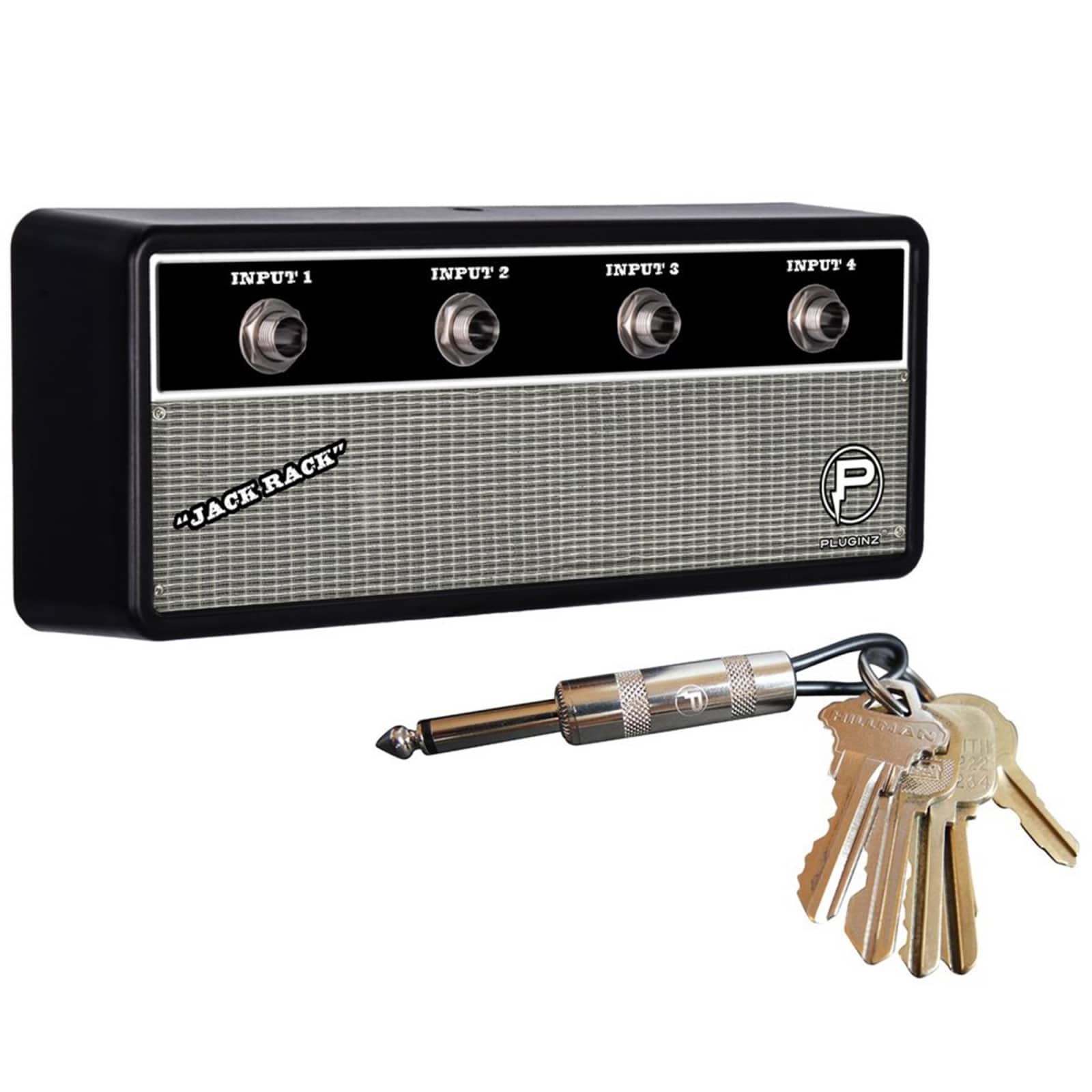 Pluginz Vintage Jack Rack w/Four Keychains and Mounting Hardware Kit Accessories / Merchandise