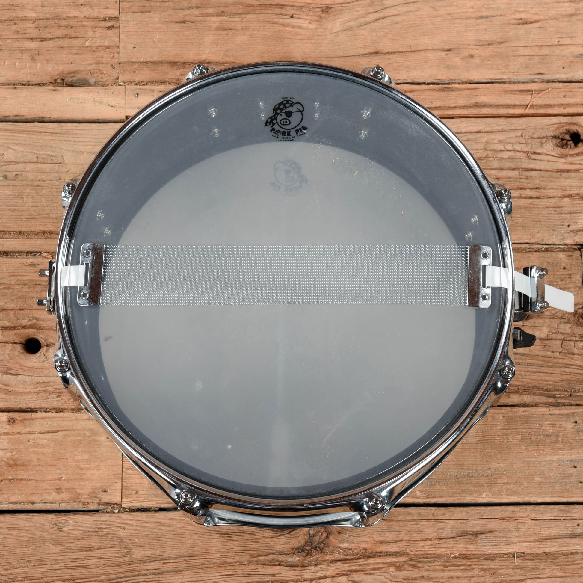 Pork Pie 6.5x14 Steel Snare Drum Drums and Percussion / Acoustic Drums / Snare