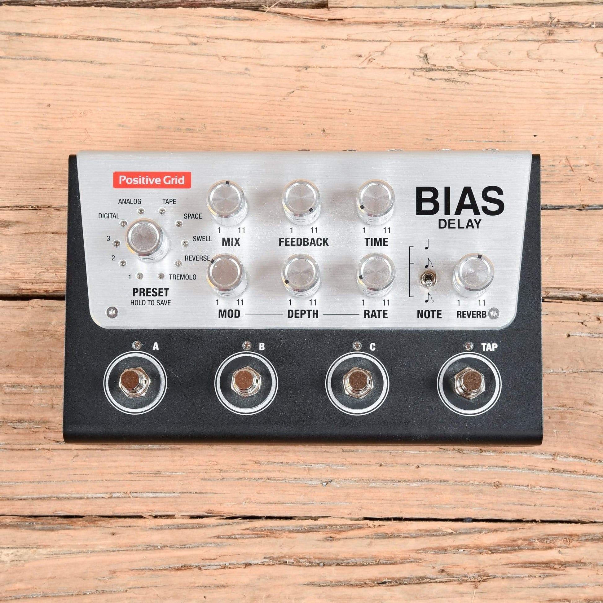 bias pedal delay Positive Grid BIAS Delay Pro