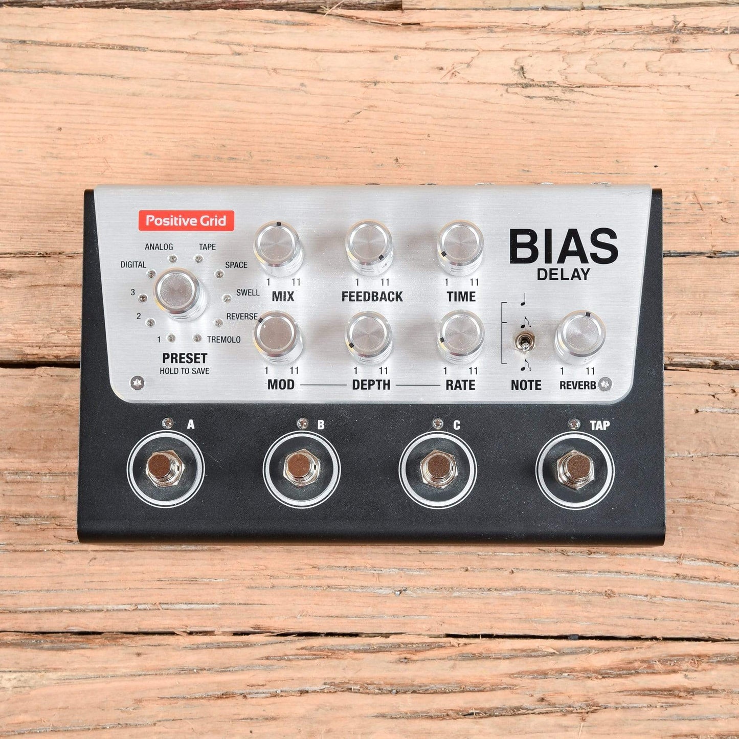 Positive Grid BIAS Delay Pro Effects and Pedals / Delay