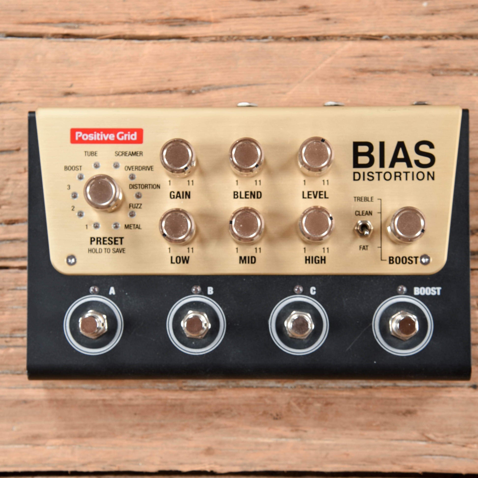 bias distortion pedal Positive Grid BIAS Distortion – Chicago Music Exchange