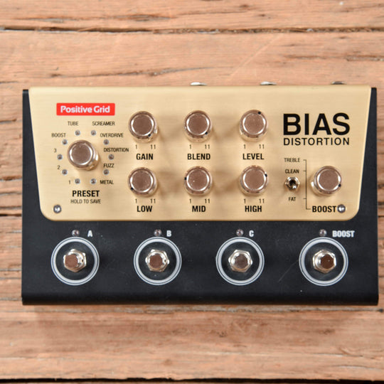Positive Grid BIAS Distortion Effects and Pedals / Distortion