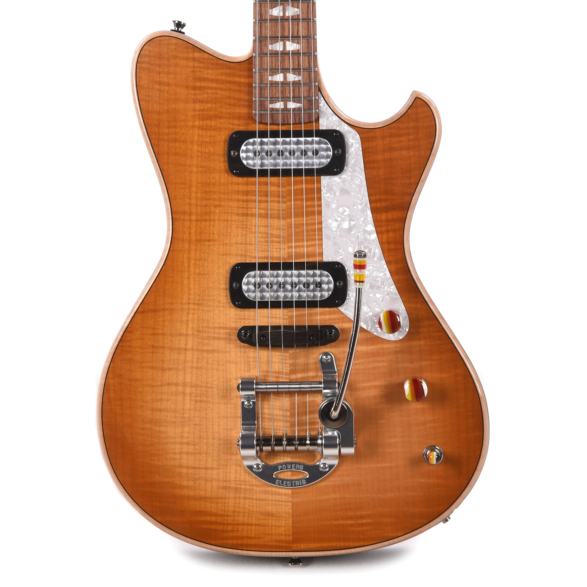 Powers Electric A-Type Select Wild Honey Burst w/FF42 Pickups Electric Guitars / Solid Body