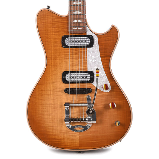 Powers Electric A-Type Select Wild Honey Burst w/FF42 Pickups Electric Guitars / Solid Body