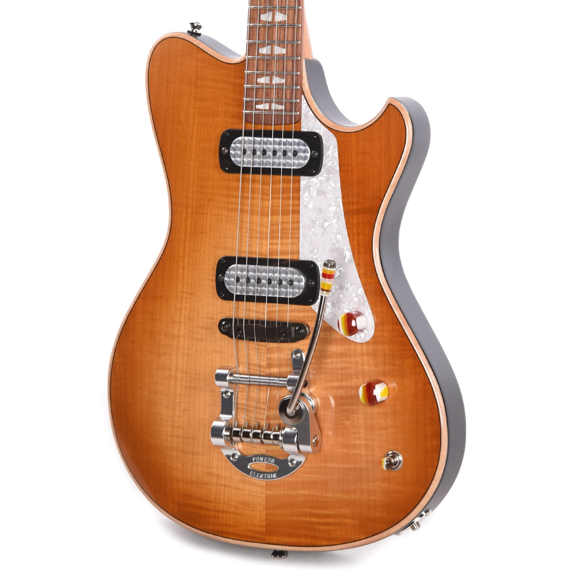Powers Electric A-Type Select Wild Honey Burst w/FF42 Pickups Electric Guitars / Solid Body