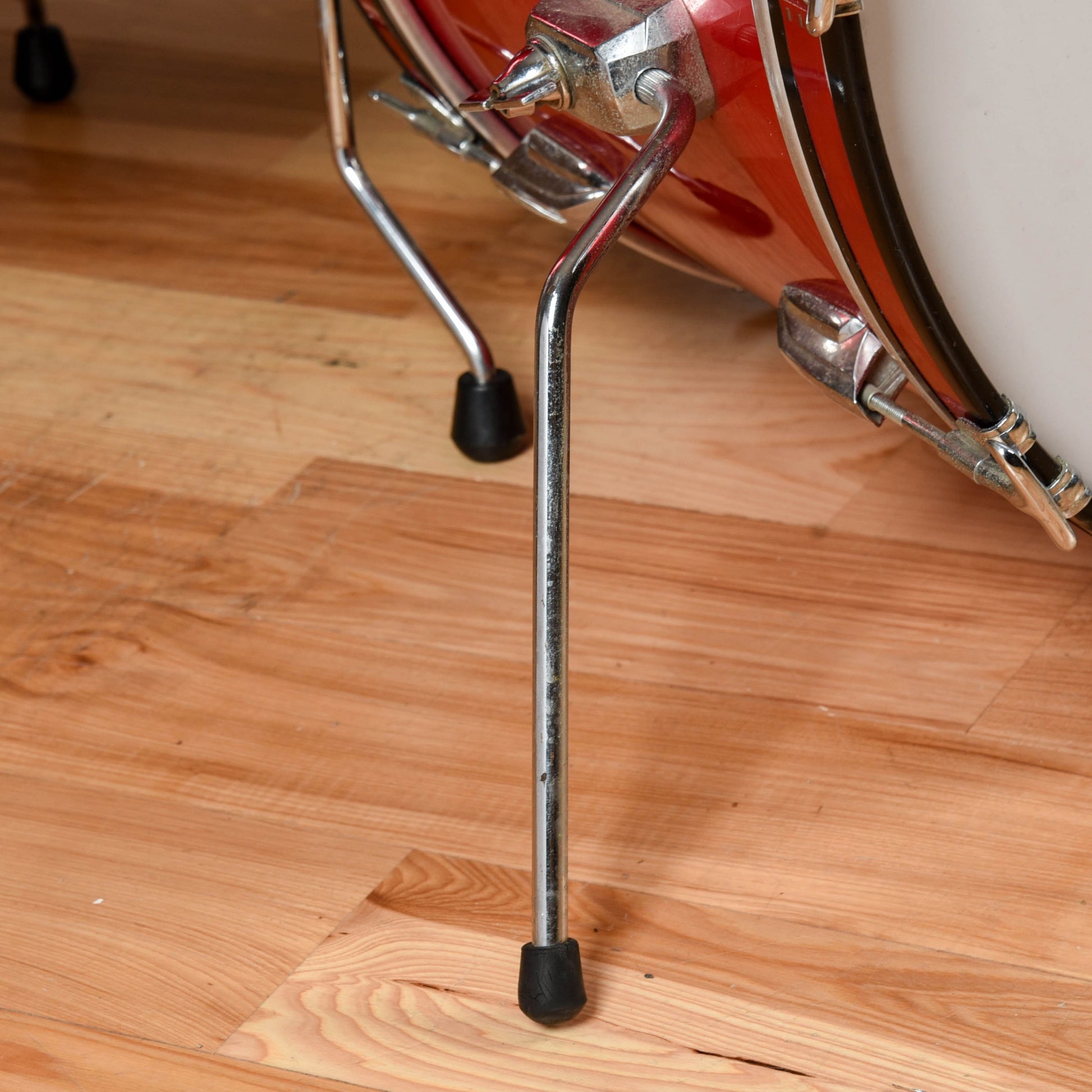 Premier Elite 14/16/18/24/5.5x14 5 Pc. Drum Kit Red Vintage USED Drums and Percussion / Acoustic Drums / Full Acoustic Kits