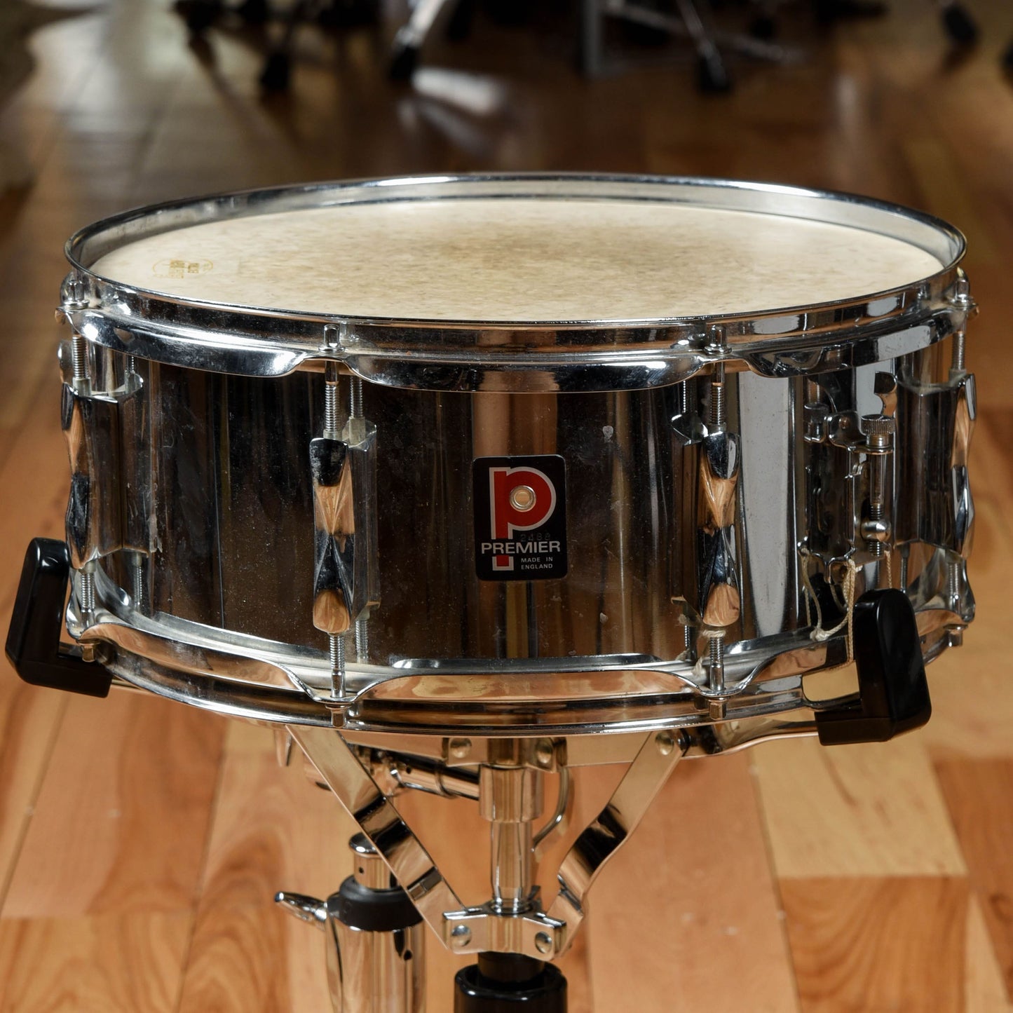 Premier Elite 14/16/18/24/5.5x14 5 Pc. Drum Kit Red Vintage USED Drums and Percussion / Acoustic Drums / Full Acoustic Kits