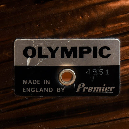 Premier Olympic Duroplastic 13/14/16/20 Rootbeer Swirl 1970s Drums and Percussion / Acoustic Drums / Full Acoustic Kits