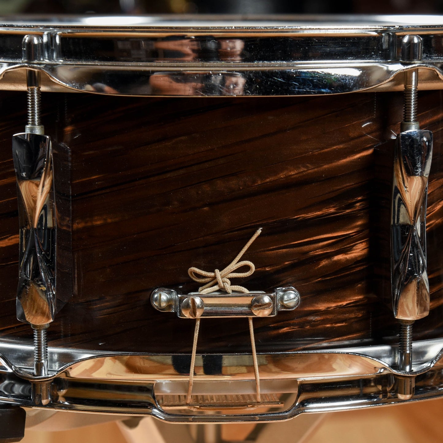 Premier Olympic Duroplastic 13/14/16/20 Rootbeer Swirl 1970s Drums and Percussion / Acoustic Drums / Full Acoustic Kits