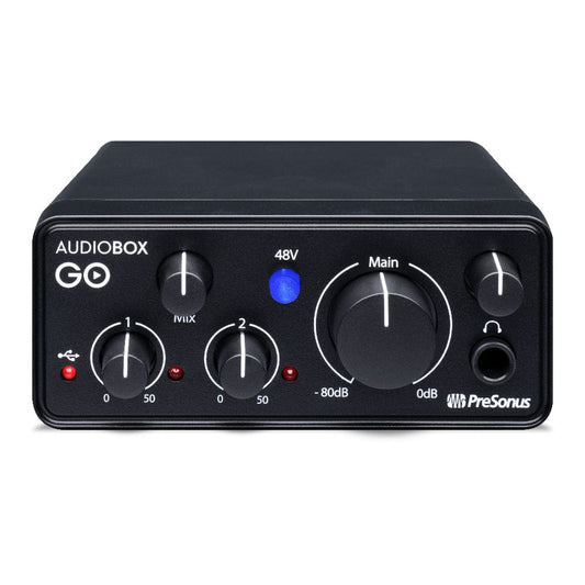 PreSonus AudioBox GO Ultra-compact Mobile Audio Interface Pro Audio / Interfaces