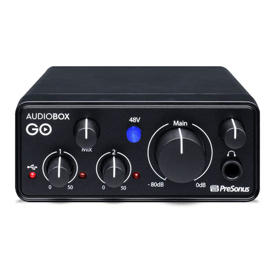 PreSonus AudioBox GO Ultra-compact Mobile Audio Interface Pro Audio / Interfaces