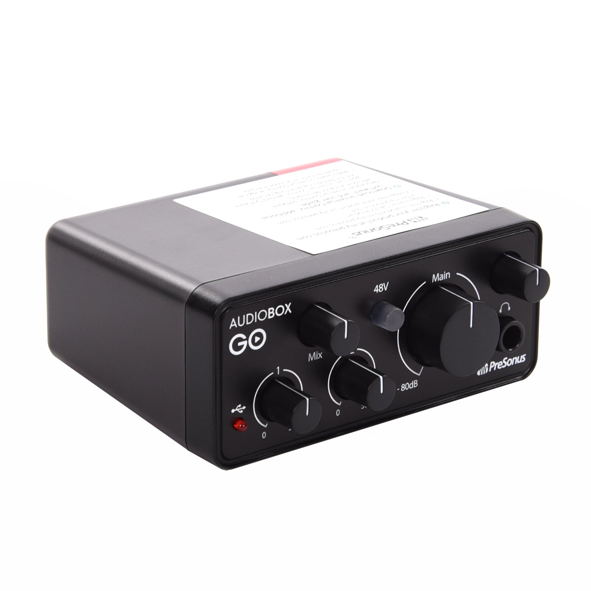 Cover Audiobox Mobil PreSonus AudioBox GO Ultra-compact Mobile Audio Interface – Chicago ...