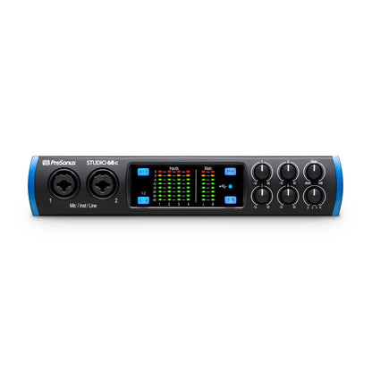 PreSonus Studio 68c 6x6 USB Type-C Audio/MIDI Interface w/ Studio One Artist Pro Audio / Interfaces
