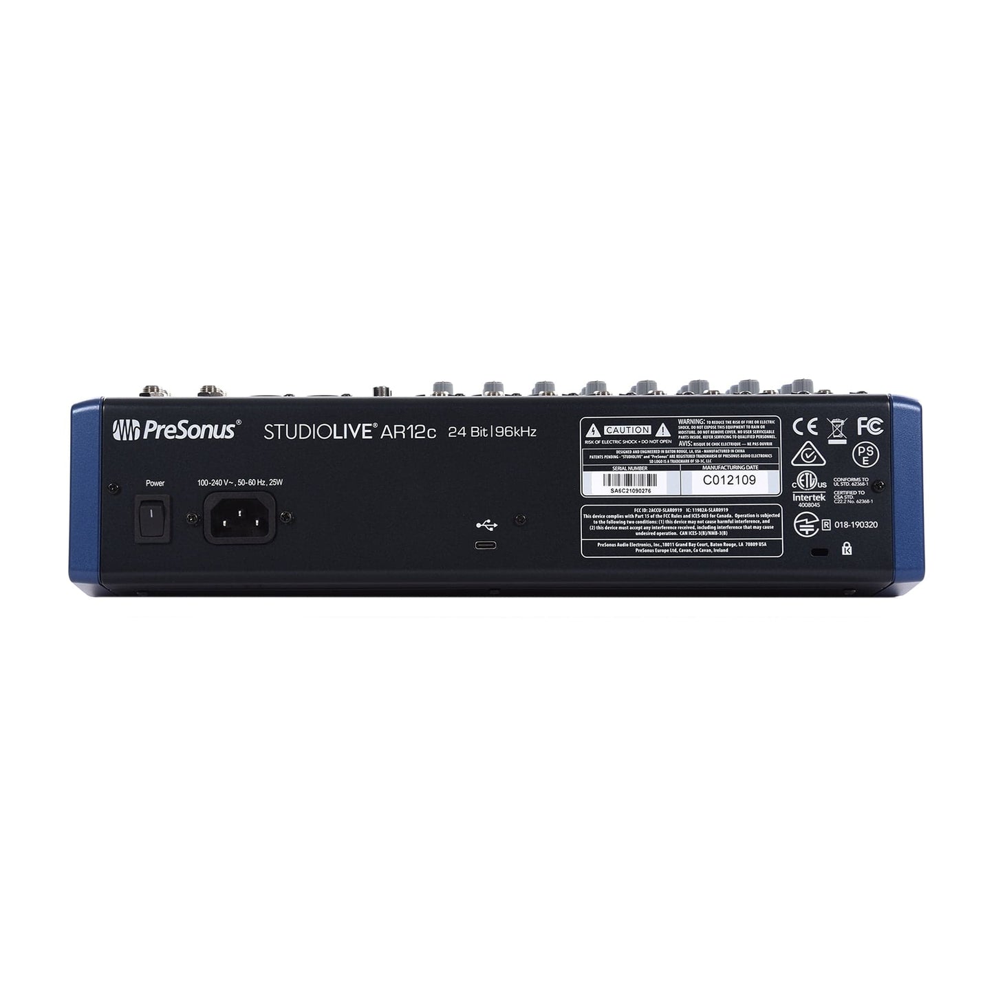 PreSonus StudioLive AR12c 14-Channel USB-C Digital/Analog Mixer Pro Audio / Mixers