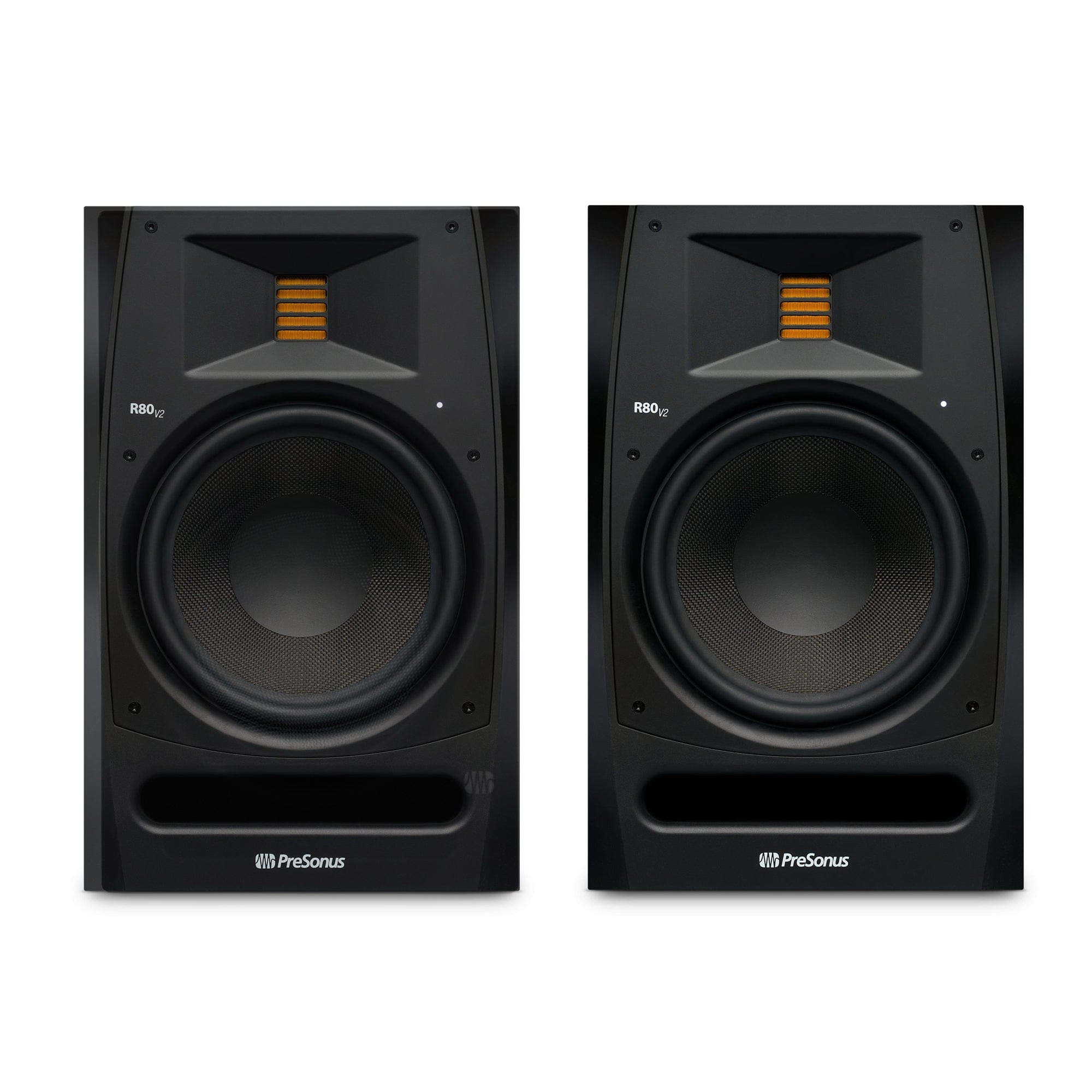 PreSonus R80 V2 Powered Studio Reference Monitor Pair Bundle – Chicago ...