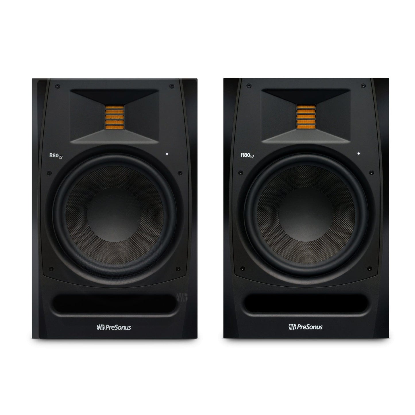 PreSonus R80 V2 Powered Studio Reference Monitor Pair Bundle Pro Audio / Speakers / Studio Monitors