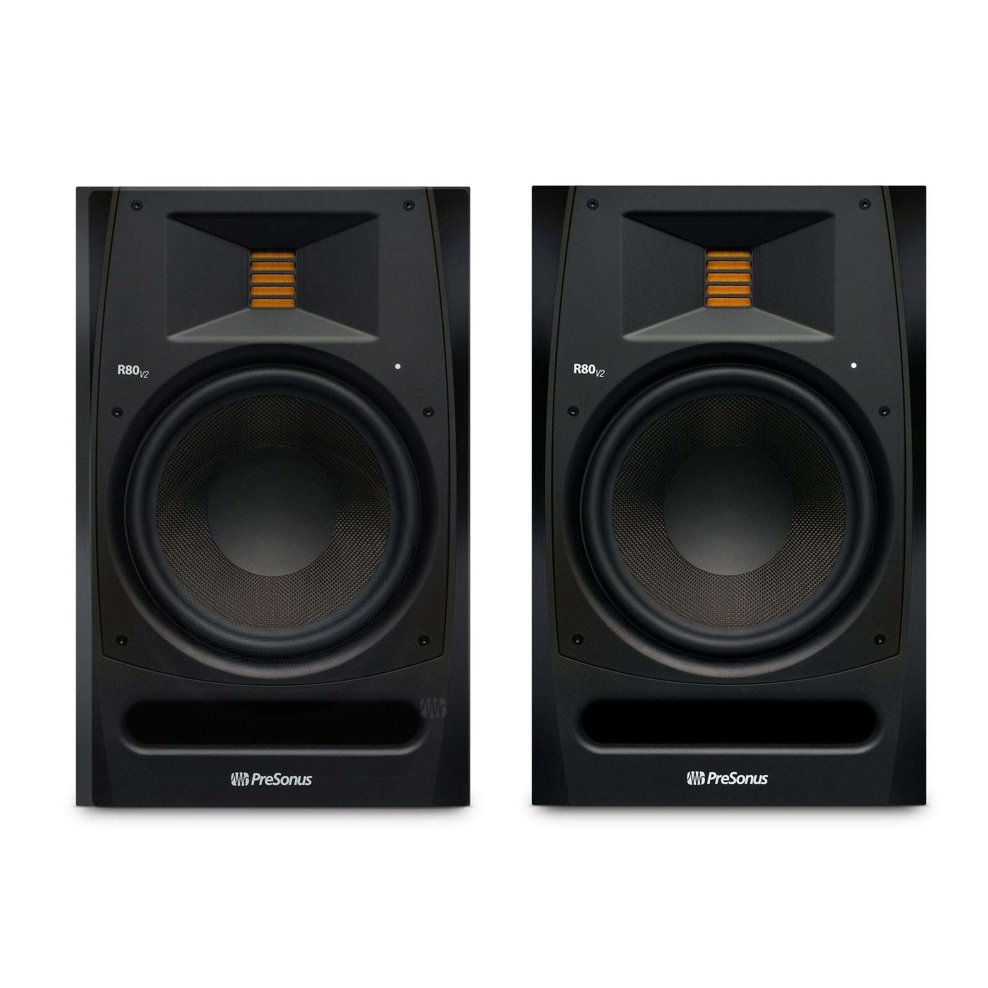 PreSonus R80 V2 Powered Studio Reference Monitor Pair Bundle Pro Audio / Speakers / Studio Monitors