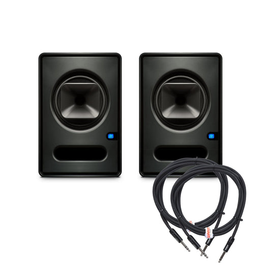 PreSonus Sceptre S6 6.5" Coaxial Near Field Studio Monitor w/ DSP Processing Pair and (2) TRS Cable Bundle Pro Audio / Speakers / Studio Monitors