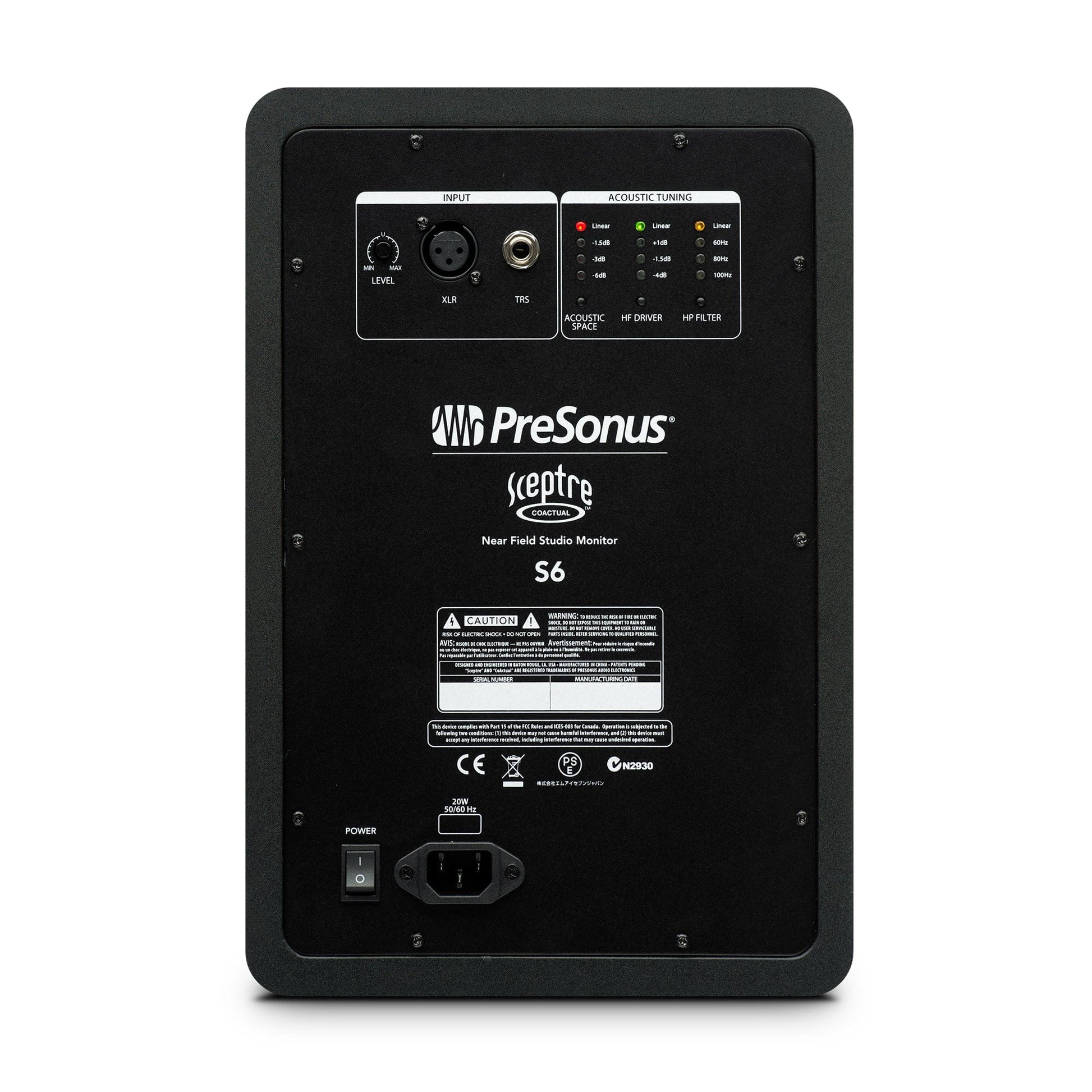 PreSonus Sceptre S6 6.5" Coaxial Near Field Studio Monitor w/ DSP Processing Pro Audio / Speakers / Studio Monitors