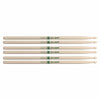 Promark American Hickory 5A Natural Wood Tip Drum Sticks (3 Pair Bundle) Drums and Percussion / Parts and Accessories / Drum Sticks and Mallets