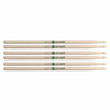 Promark American Hickory 747 Natural Wood Tip Drum Sticks (3 Pair Bundle) Drums and Percussion / Parts and Accessories / Drum Sticks and Mallets
