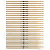 Promark American Hickory 7A Natural Wood Tip Drum Sticks (12 Pair Bundle) Drums and Percussion / Parts and Accessories / Drum Sticks and Mallets