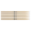 Promark American Hickory 7A Nylon Tip Drum Sticks (3 Pair Bundle) Drums and Percussion / Parts and Accessories / Drum Sticks and Mallets