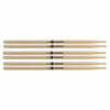 Promark American Hickory Junior Wood Tip Drum Sticks (3 Pair Bundle) Drums and Percussion / Parts and Accessories / Drum Sticks and Mallets