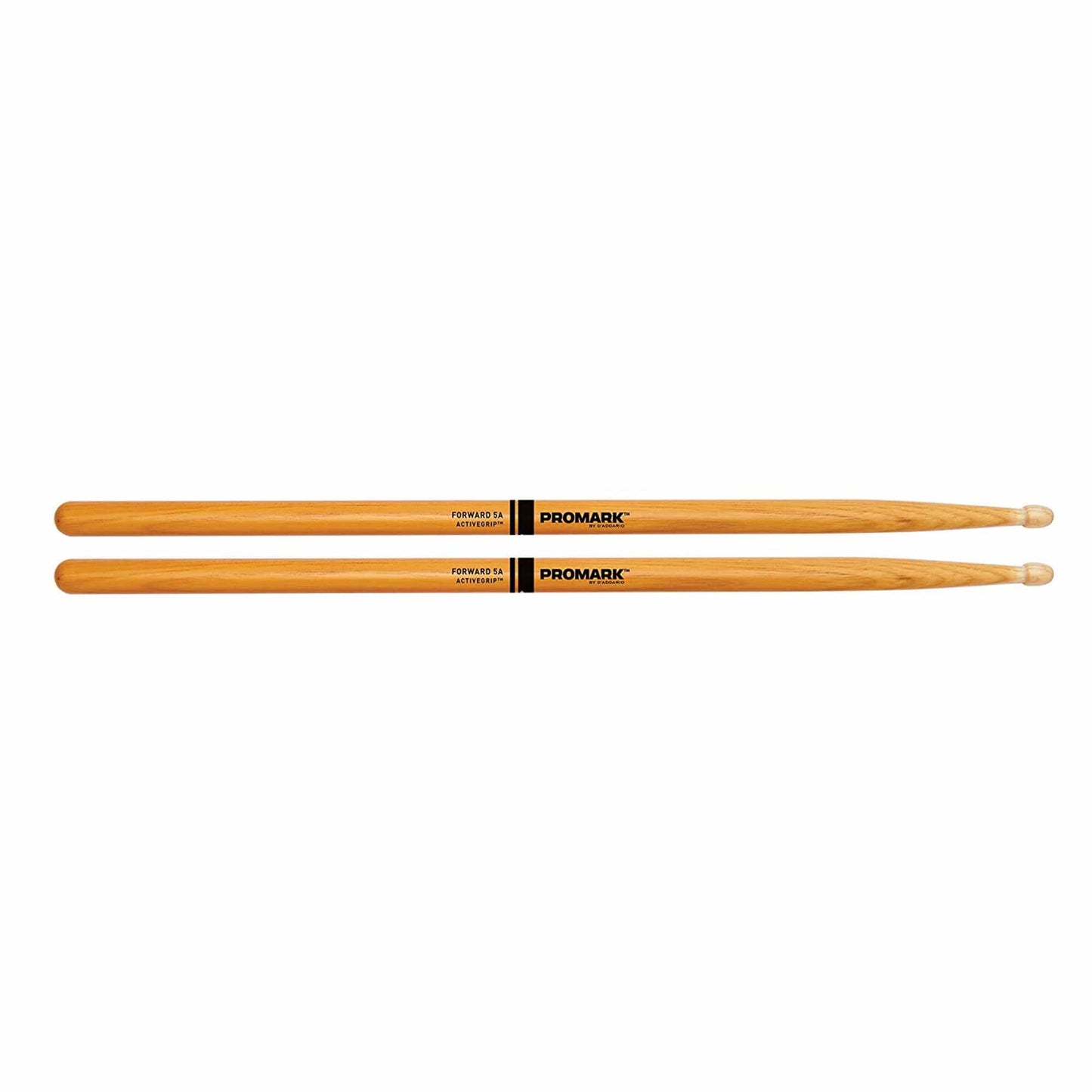 Promark Forward 5A ActiveGrip Clear Wood Tip Drum Sticks Drums and Percussion / Parts and Accessories / Drum Sticks and Mallets