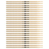 Promark Japanese White Oak 5A Wood Tip Drum Sticks (12 Pair Bundle) Drums and Percussion / Parts and Accessories / Drum Sticks and Mallets