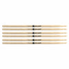 Promark Japanese White Oak 7A Wood Tip Drum Sticks (3 Pair Bundle) Drums and Percussion / Parts and Accessories / Drum Sticks and Mallets