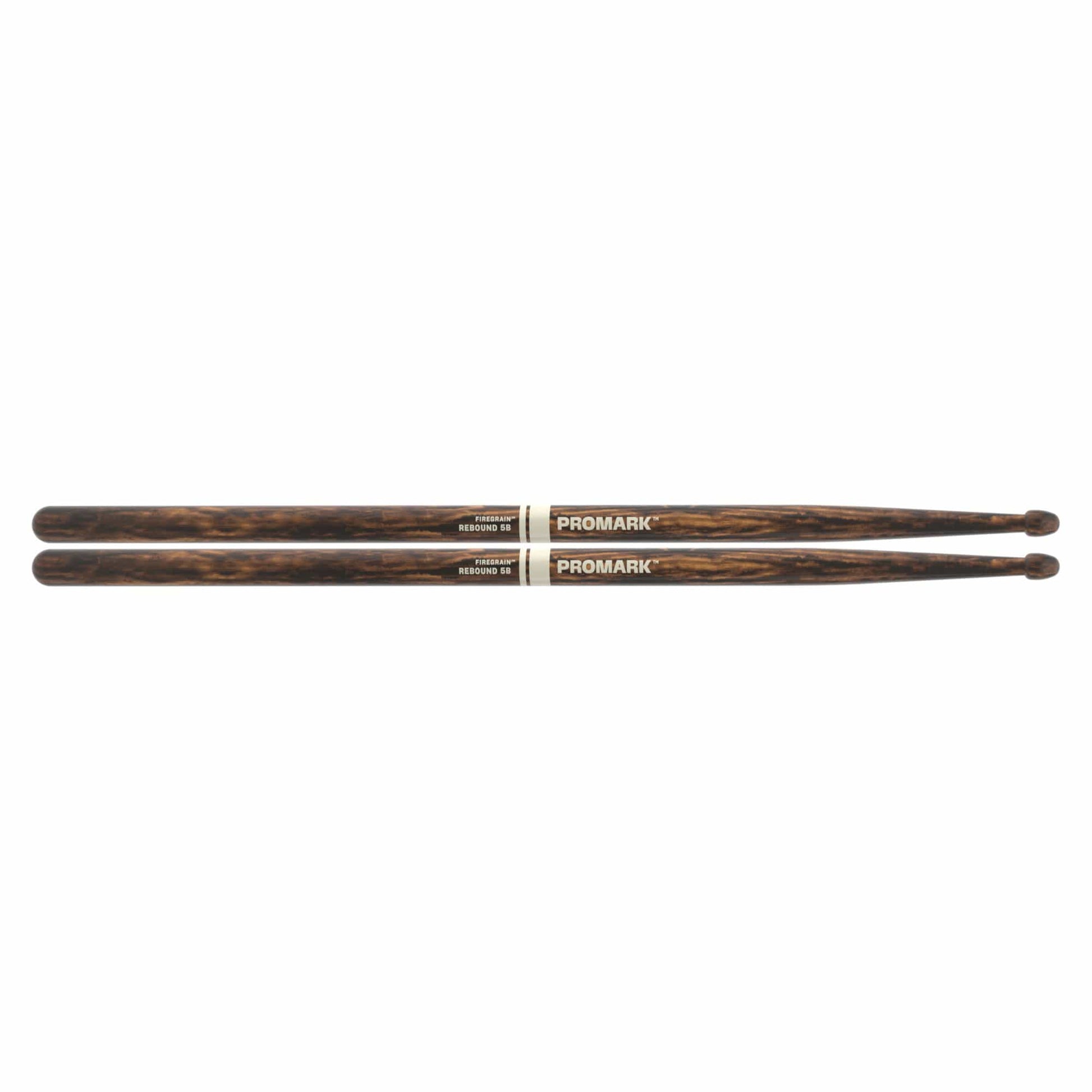 Promark Rebound 5B FireGrain Wood Tip Drum Sticks Drums and Percussion / Parts and Accessories / Drum Sticks and Mallets