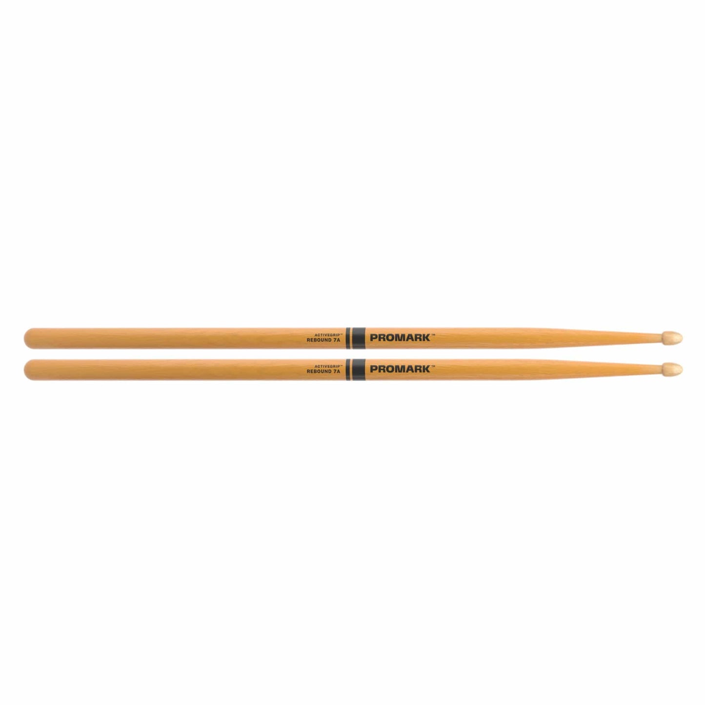 Promark Rebound 7A ActiveGrip Clear Wood Tip Drum Sticks Drums and Percussion / Parts and Accessories / Drum Sticks and Mallets