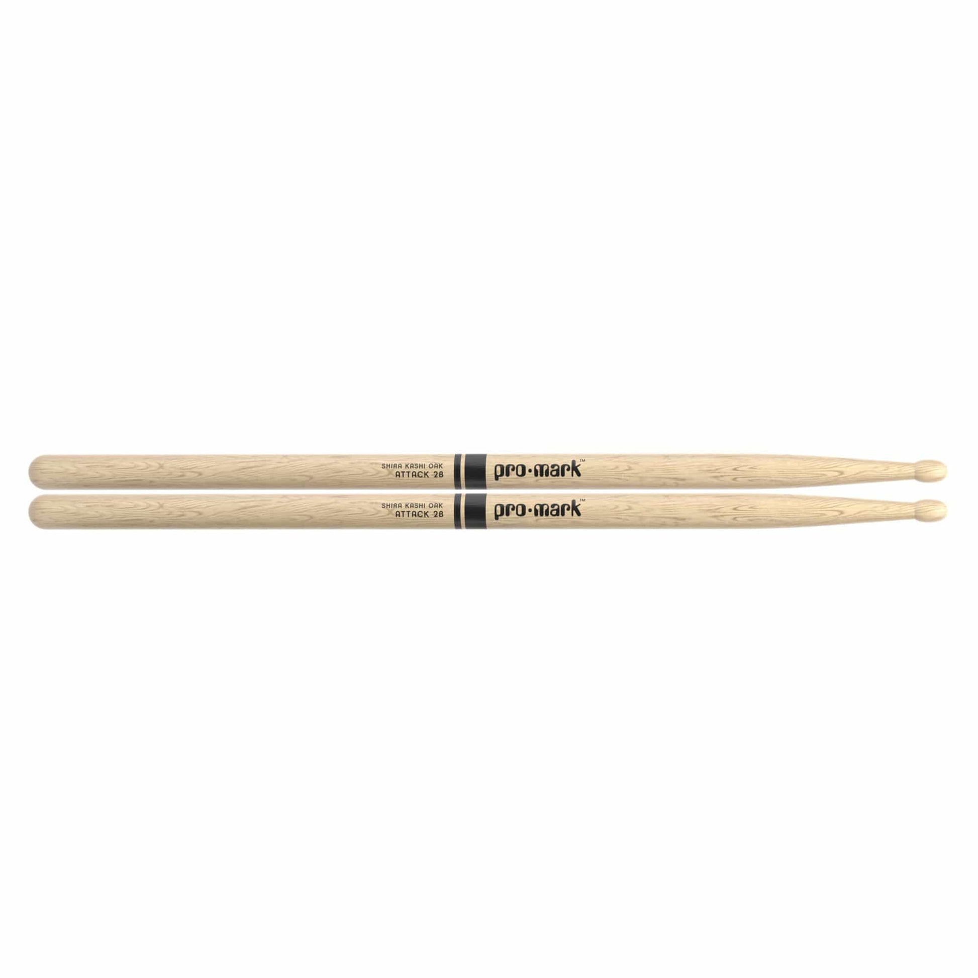 Promark Shira Kashi Oak 2B Wood Tip Drum Sticks Drums and Percussion / Parts and Accessories / Drum Sticks and Mallets