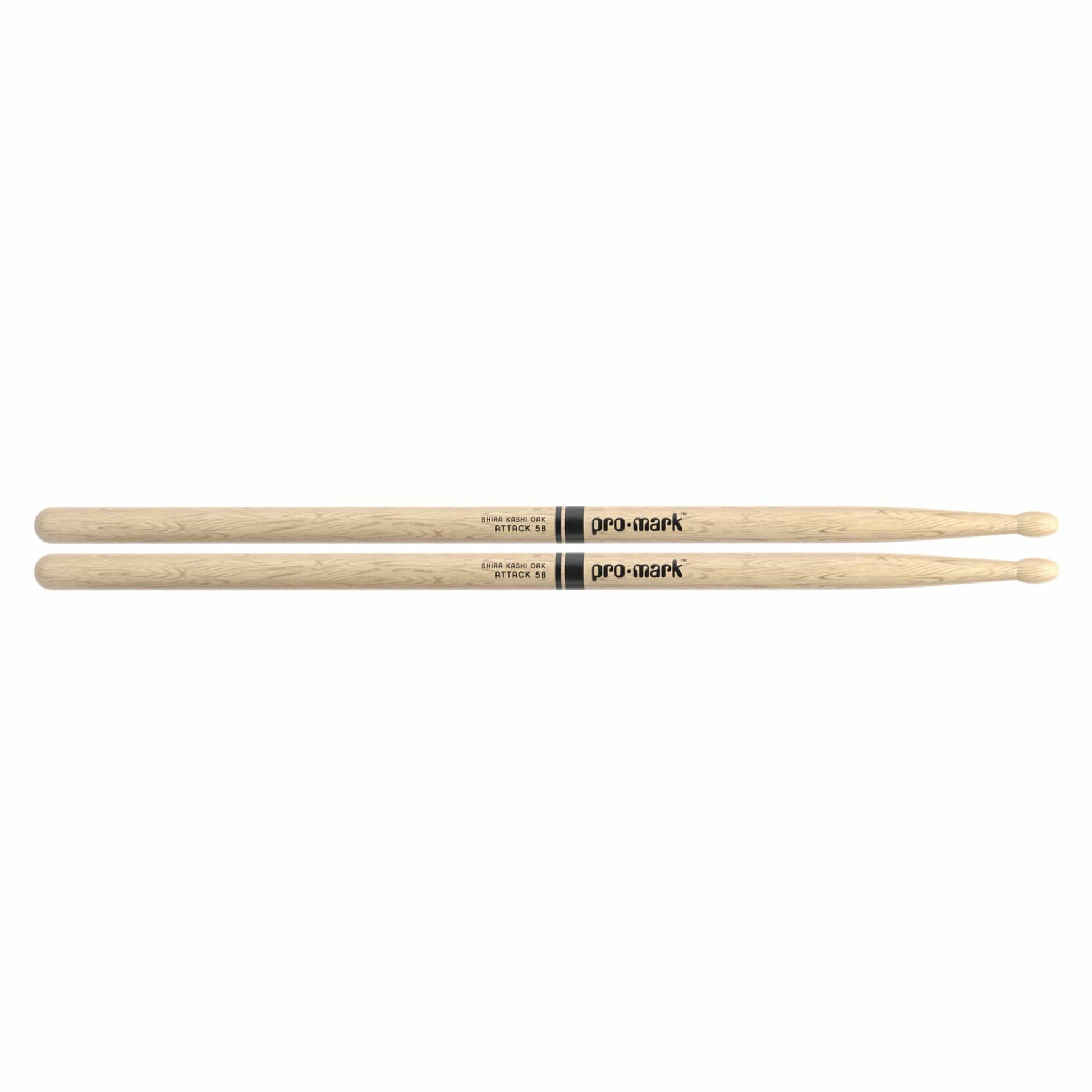 Promark Shira Kashi Oak 5B Wood Tip Drum Sticks Drums and Percussion / Parts and Accessories / Drum Sticks and Mallets