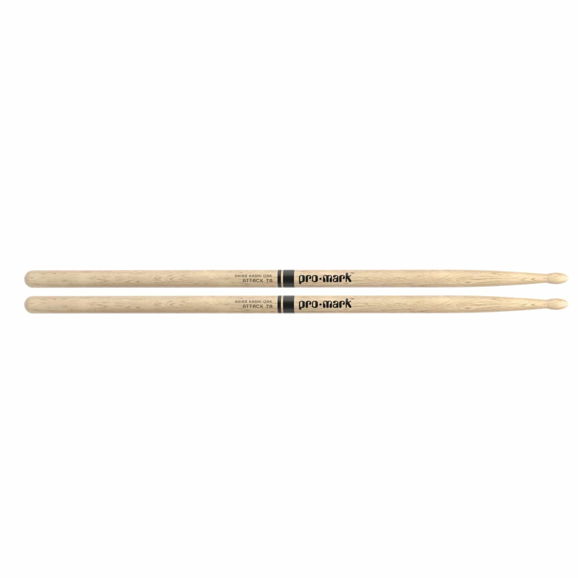 Promark Shira Kashi Oak 7A Wood Tip Drum Sticks Drums and Percussion / Parts and Accessories / Drum Sticks and Mallets